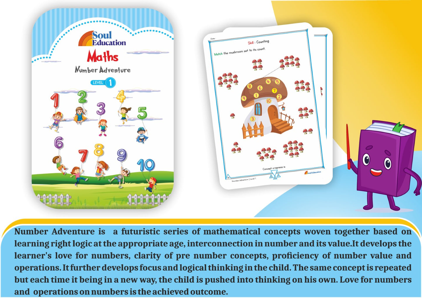 Maths Number Adventure Level 1
