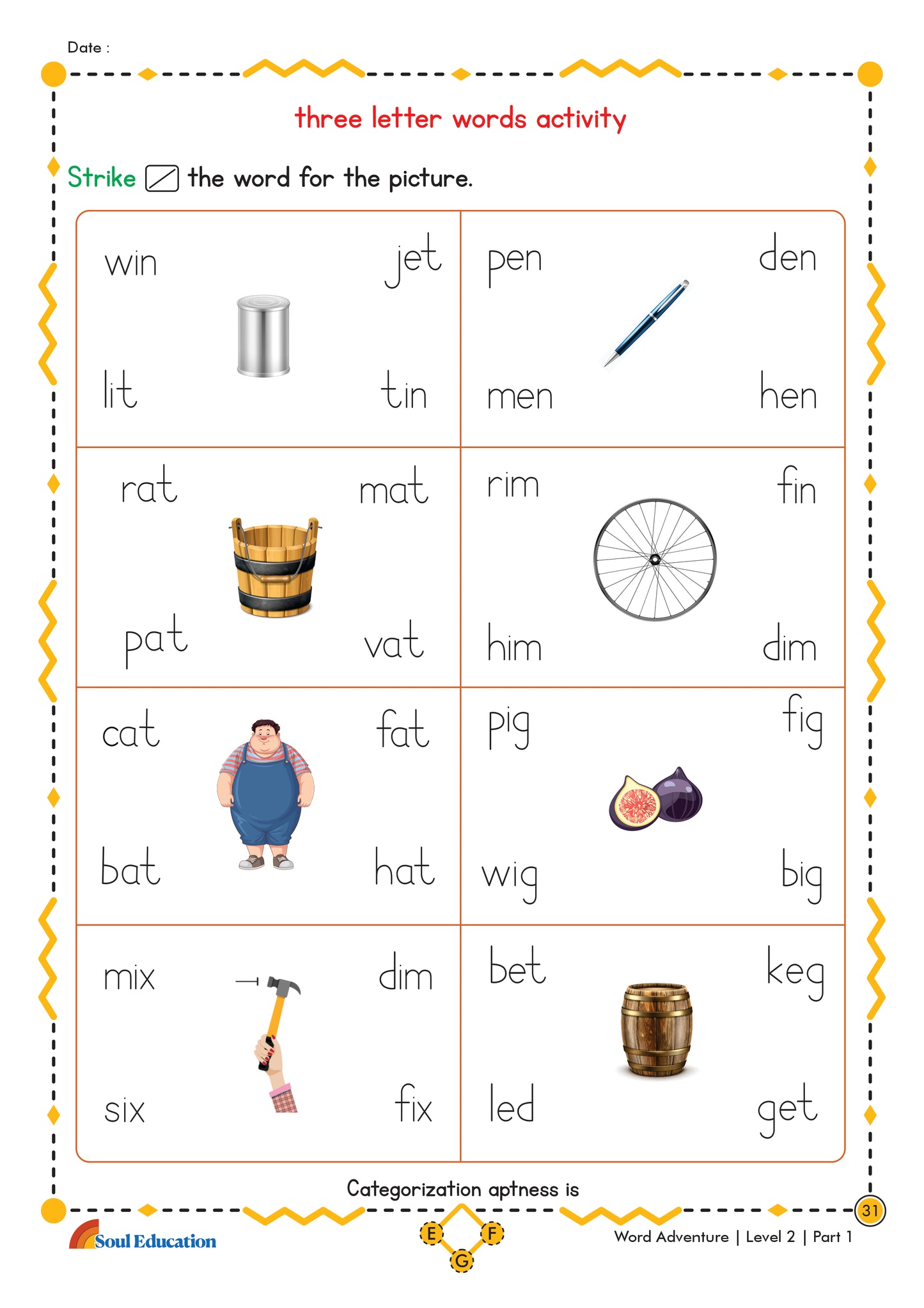 English Word Adventure Level 3 (Part 1)