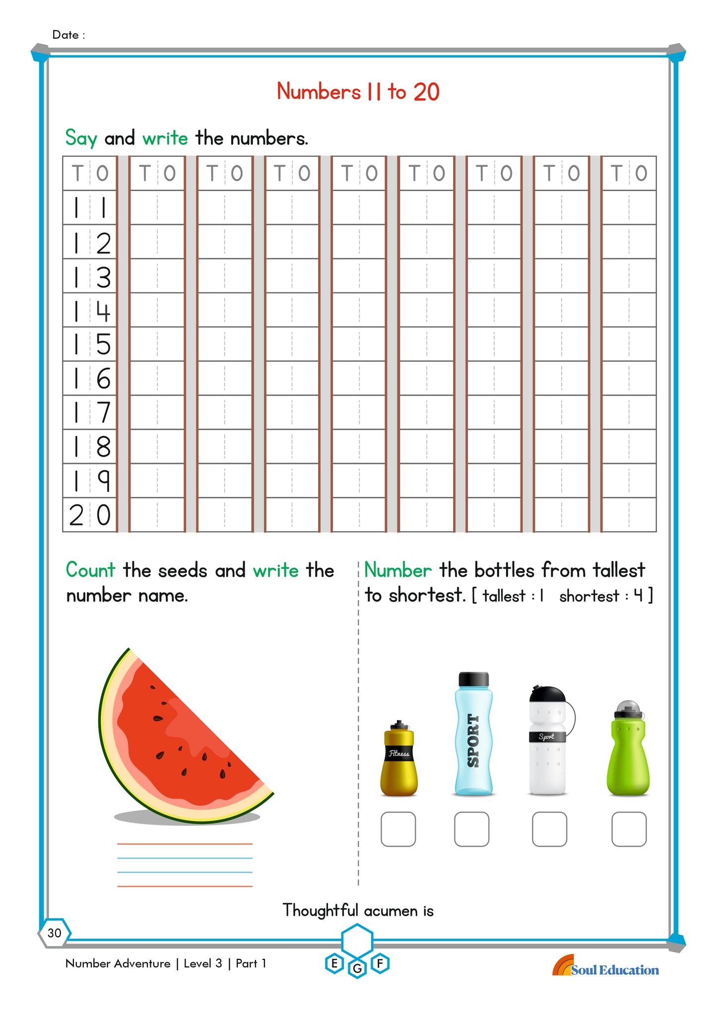 Maths Number Adventure Level 3 (Part 1)