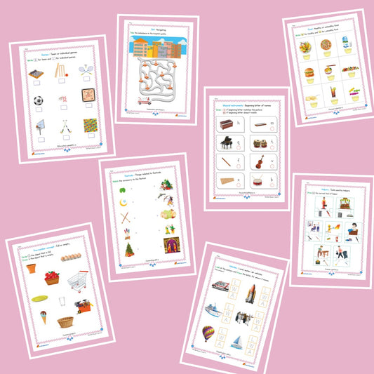 30-Day General Knowledge Activity Worksheet Set Level 2
