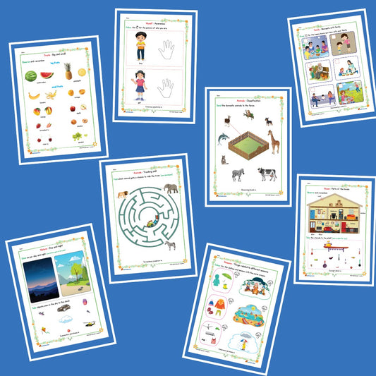 30-Day Environmental Studies Activity Worksheet Set Level 1