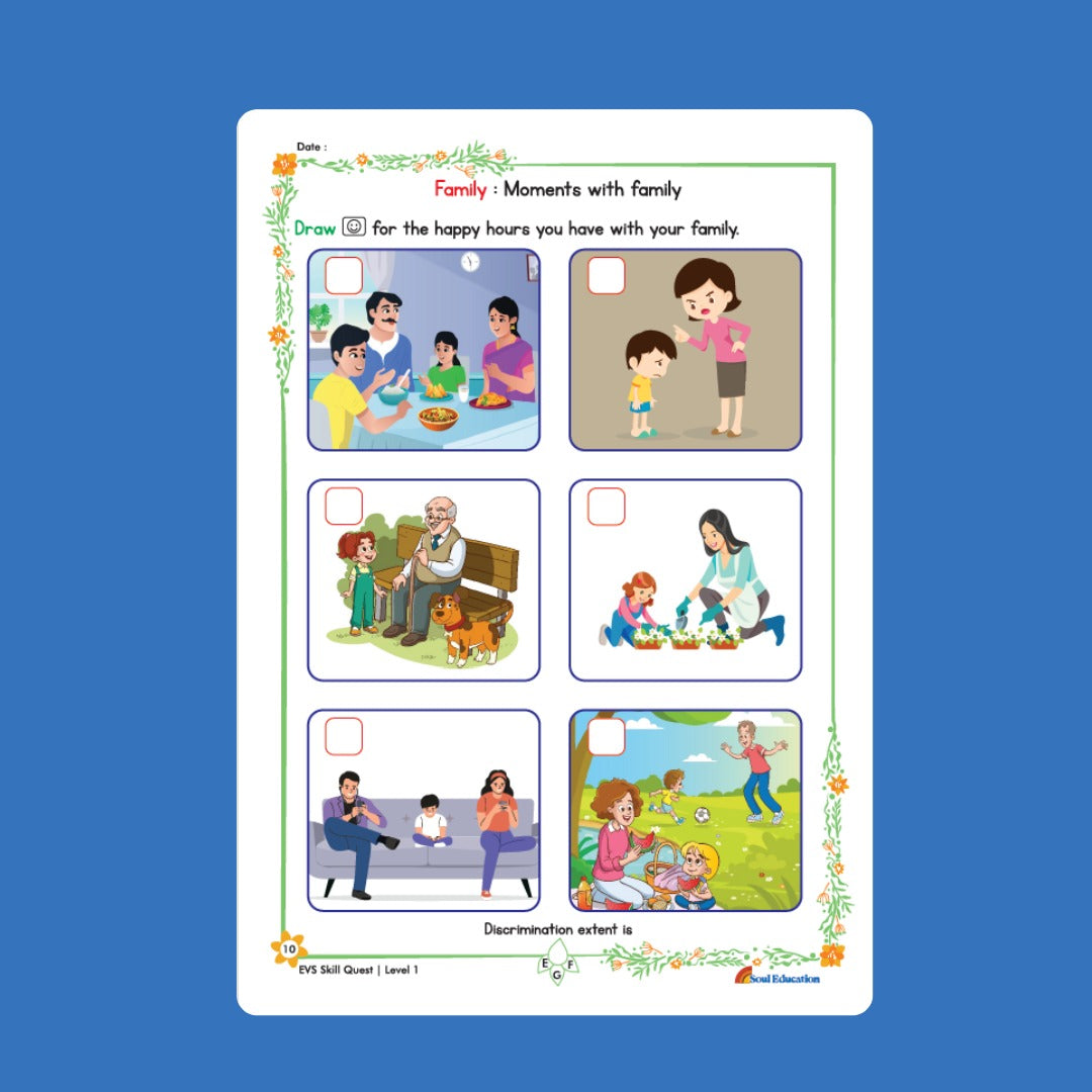 30-Day Environmental Studies Activity Worksheet Set Level 1