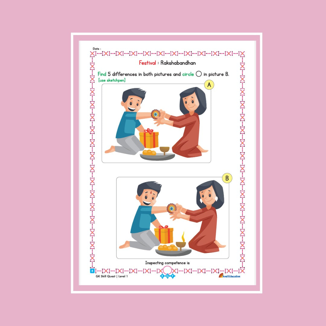 30-Day General Knowledge Activity Worksheet Set Level 1
