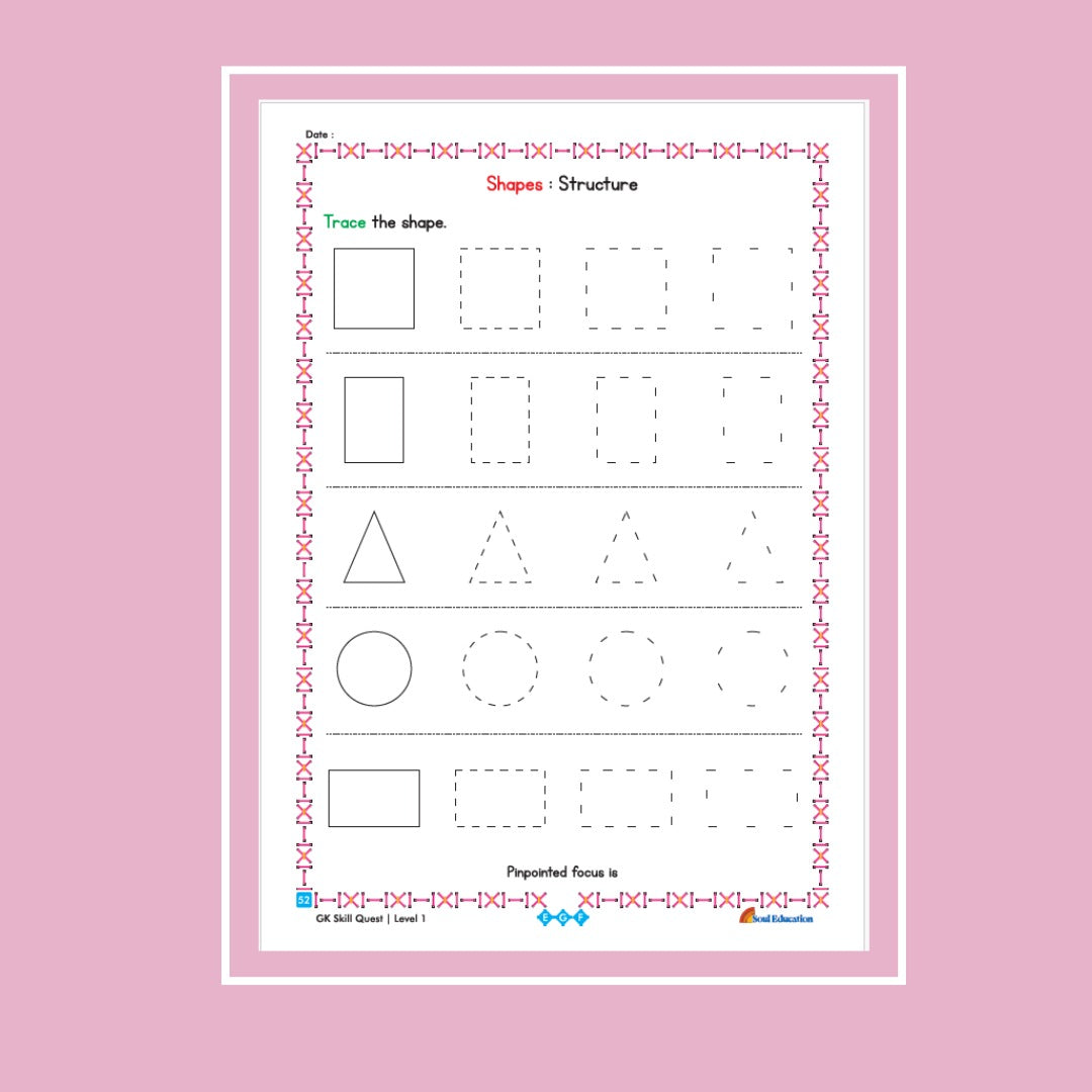 30-Day General Knowledge Activity Worksheet Set Level 1
