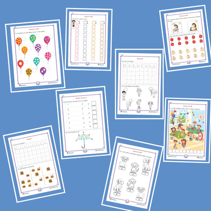 30-Day Maths Skill Quest  Activity Worksheet Set Level 1