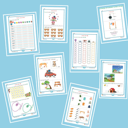 30-Day Maths Number Adventure Activity Worksheet Set Level 2