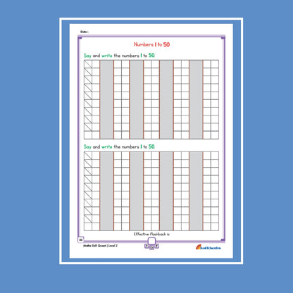 30-Day Maths Skill Quest  Activity Worksheet Set Level 2