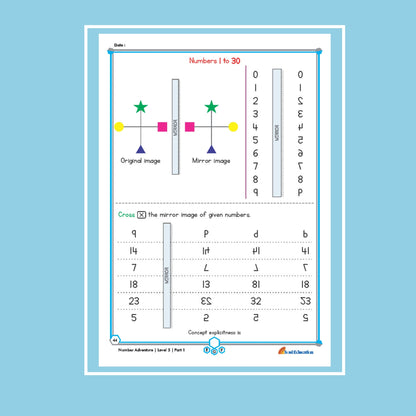 30-Day Maths Number Adventure Activity Worksheet Set Level 3
