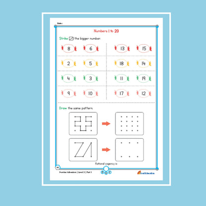 30-Day Maths Skill Quest  Activity Worksheet Set Level 3