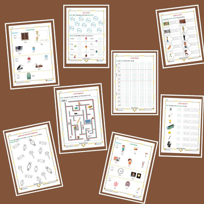 30-Day Word Adventure Activity Worksheet Set Level 3 Part 1