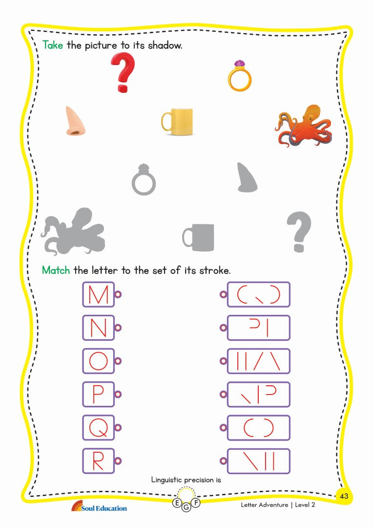 English Letter Adventure Level 2