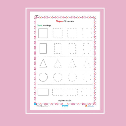 30-Day General Knowledge Activity Worksheet Set Level 1